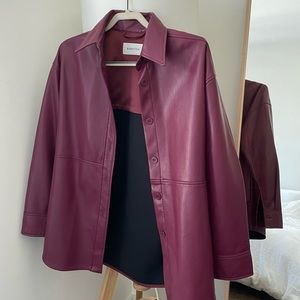Babaton Pelli Shirt Jacket — ARITZIA